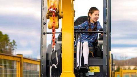 construction-themed amusement park