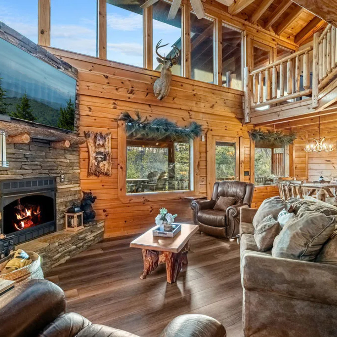 Cabins with a Fireplace
