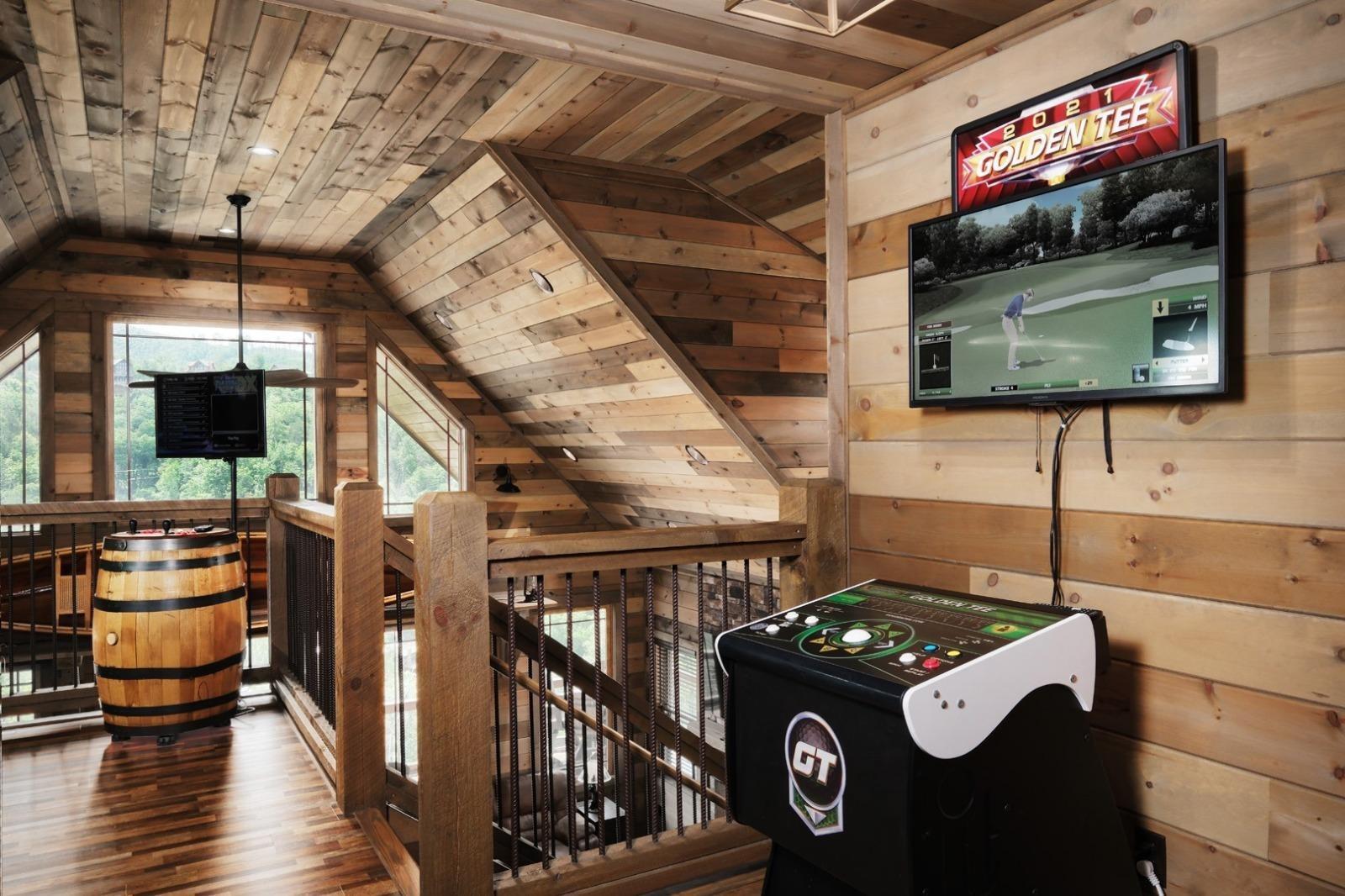 Cabins with an Arcade Game