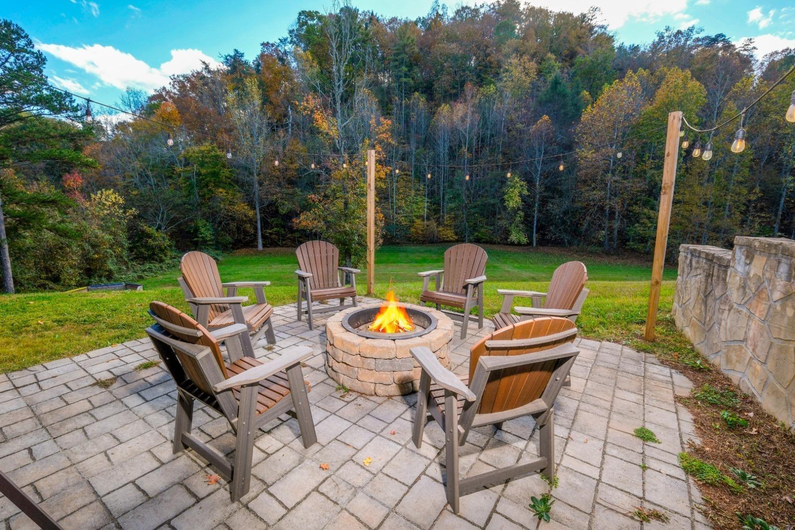 Cabins with a Fire Pit