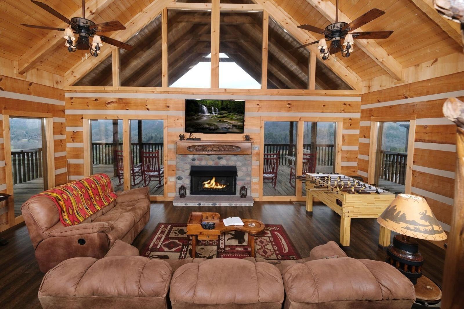 Cabins with a Fireplace